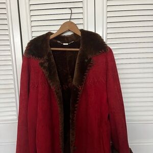 Women’s shearling jacket